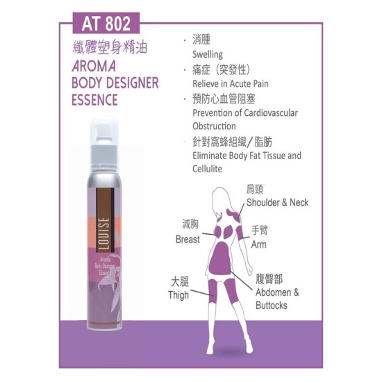 Louise AT802 纖體塑身精油 AROMA BODY DESIGNER ESSENCE 150ML