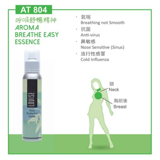 Louise AT804 呼吸舒暢精油 AROMA BREATHE EASY ESSENCE 150ML